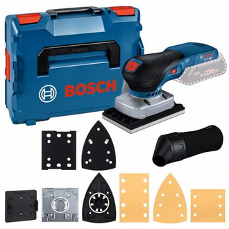 Bosch Akku-Schwingschleifer GSS 18V-13, incl. Zubehör, L-BOXX