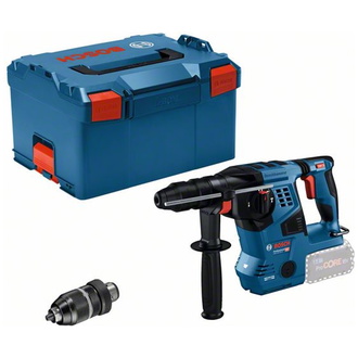 Bosch Akku-Bohrhammer GBH 18V-28 CF, SDS-plus, Solo Version, incl. Zubehör, L-BOXX