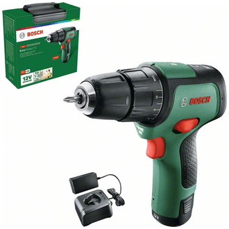 Bosch Akku-Zweigang-Schlagbohrschrauber EasyImpact 12, incl. 1x Akku PBA, Ladegerät, Karton