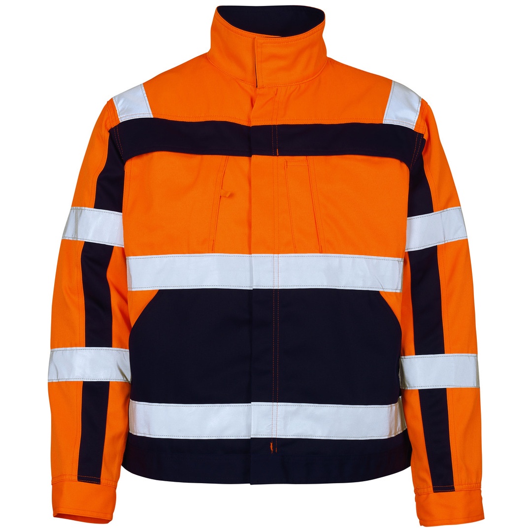 Mascot SAFE COMPETE Warnschutzjacke Cameta Gr. M orange/marine