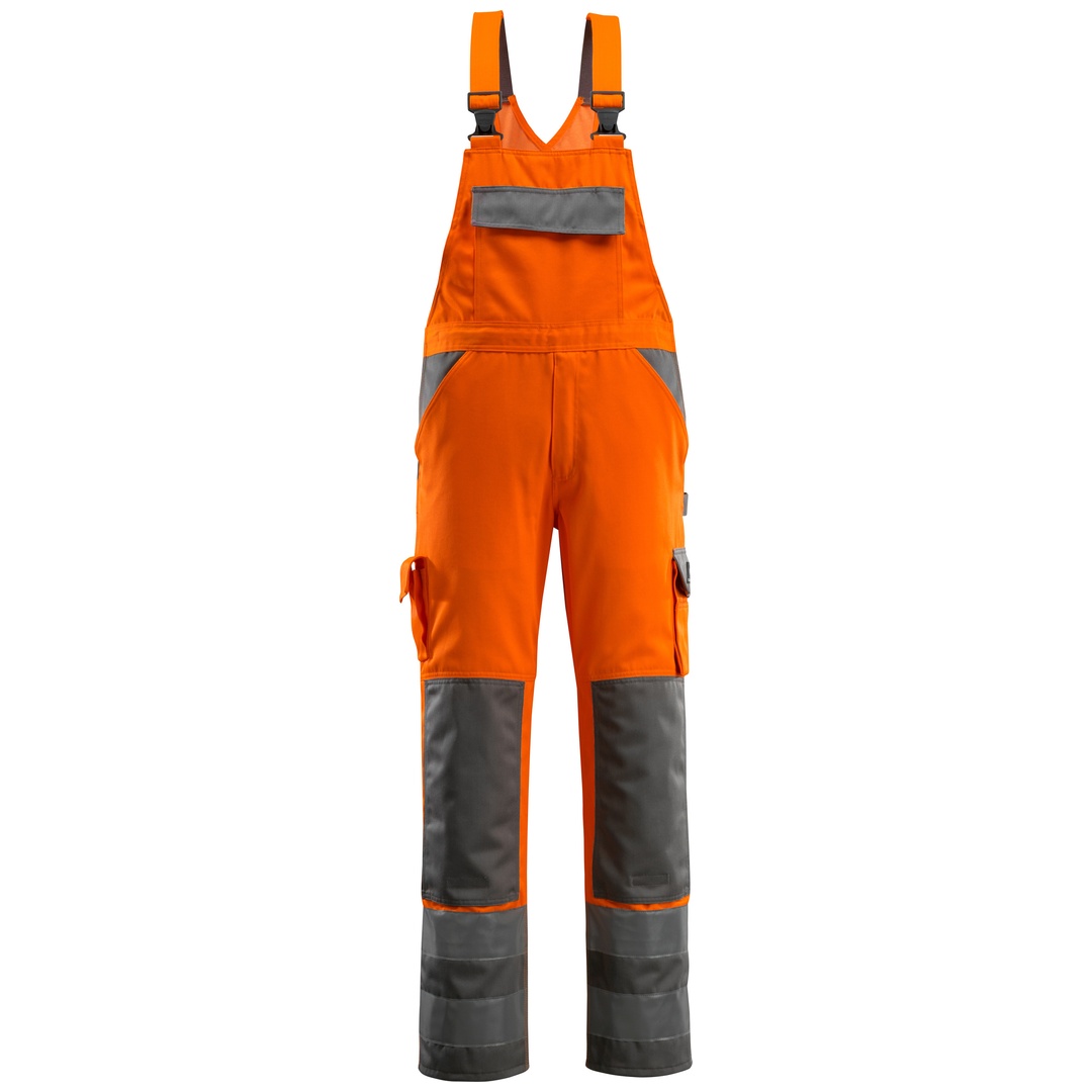 Mascot SAFE COMPETE Warnlatzhose mit Knietaschen Barras Gr. 76C50 orange/anthrazit