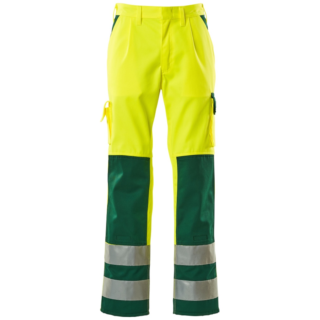 Mascot SAFE COMPETE Warnschutzhose Olinda Gr. 47 gelb/grün