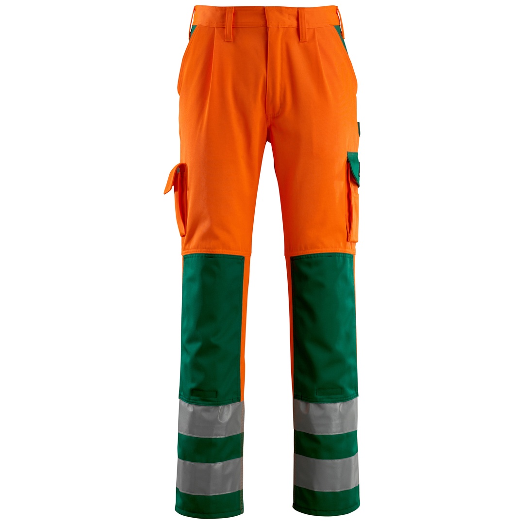 Mascot SAFE COMPETE Warnschutzhose Olinda Gr. 23 orange/grün