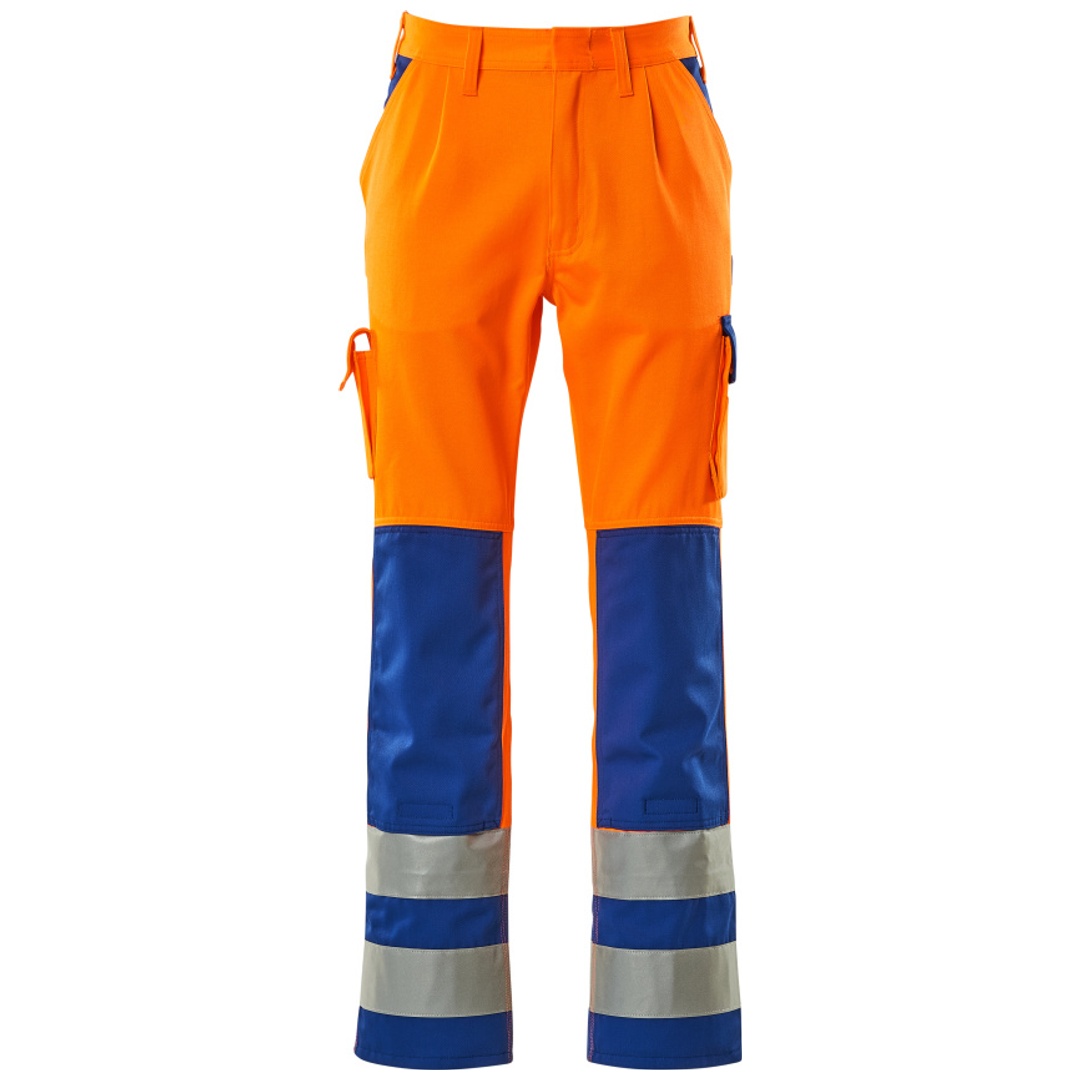 Mascot SAFE COMPETE Warnschutzhose Olinda Gr. 50 orange/kornblau