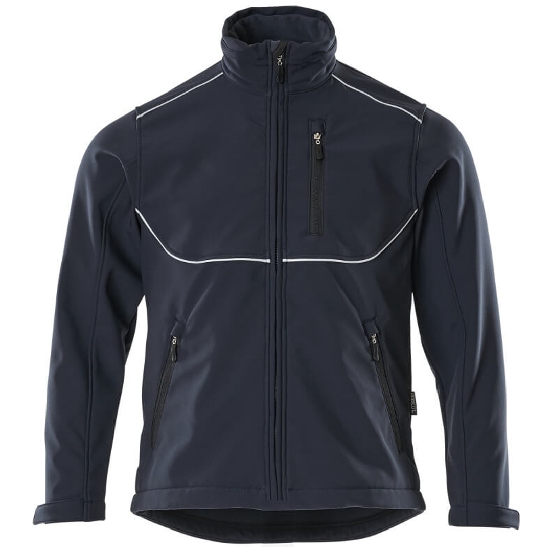 Mascot Softshelljacke INDUSTRIE TAMPA 10001, Gr. M schwarzblau