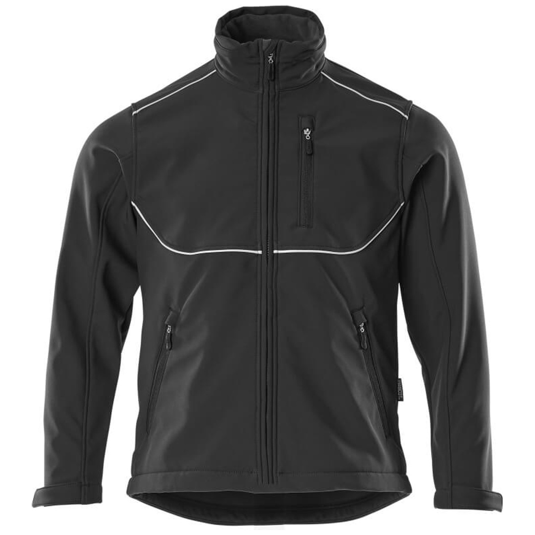 Mascot Softshelljacke INDUSTRIE TAMPA 10001, Gr. 2XL schwarz