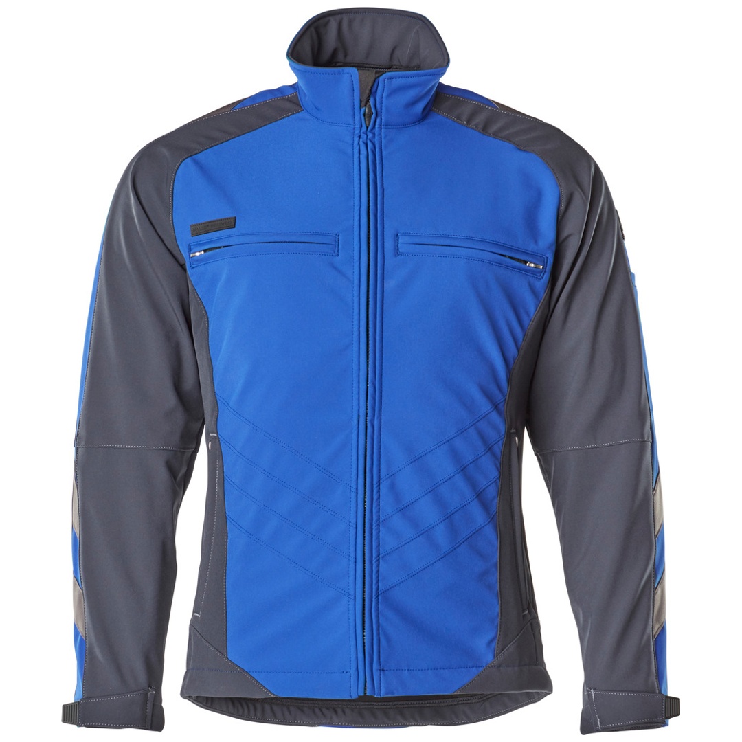 MASCOT Softshell-Jacke UNIQUE Dresden 12002-149 Gr. 2XL kornblau/schwarzblau