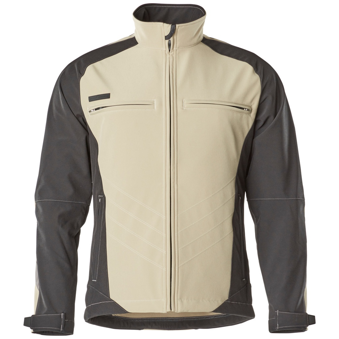 MASCOT Softshell-Jacke UNIQUE Dresden 12002-149 Gr. 2XL hellkhaki/schwarz