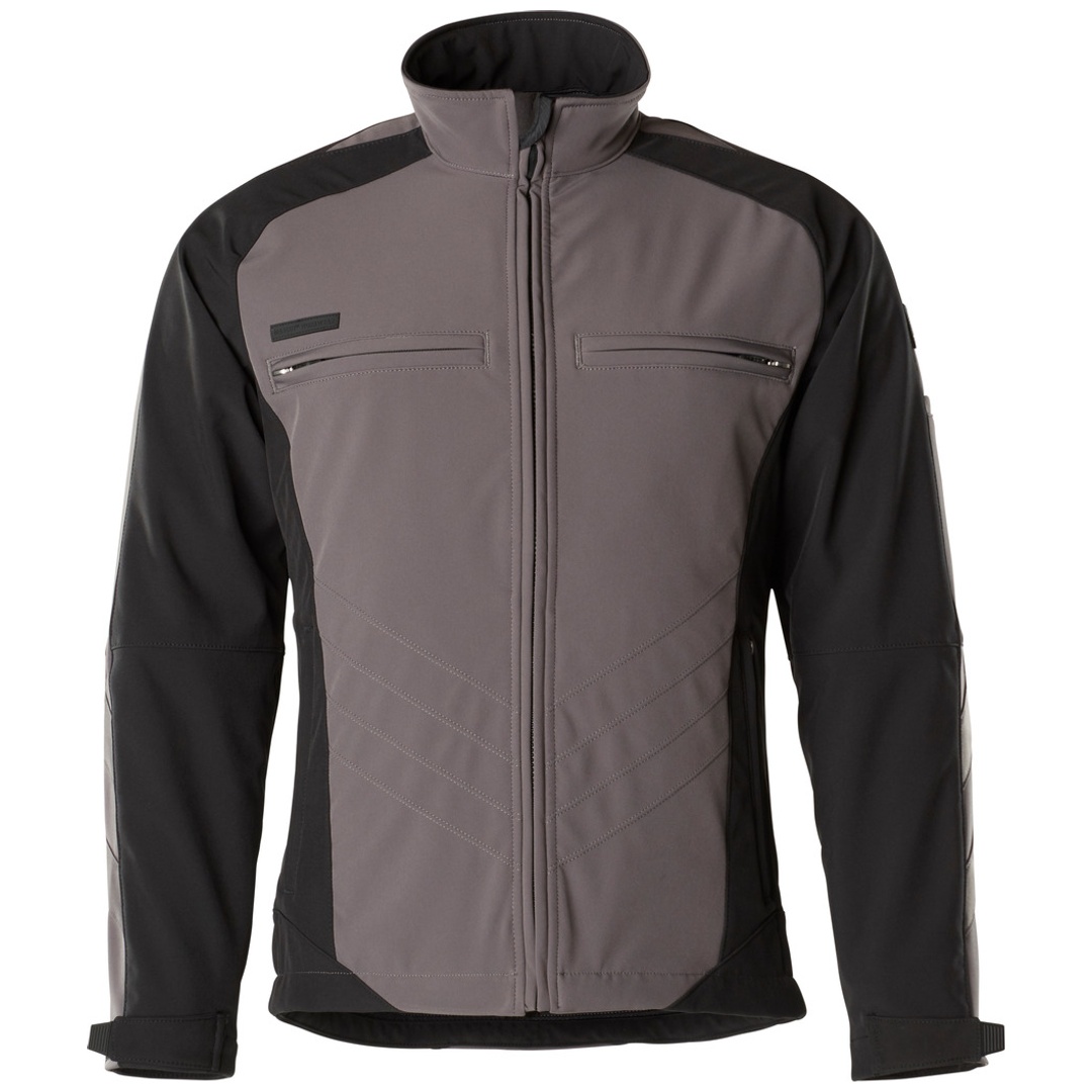MASCOT Softshell-Jacke UNIQUE Dresden 12002-149 Gr. XS anthrazit/schwarz