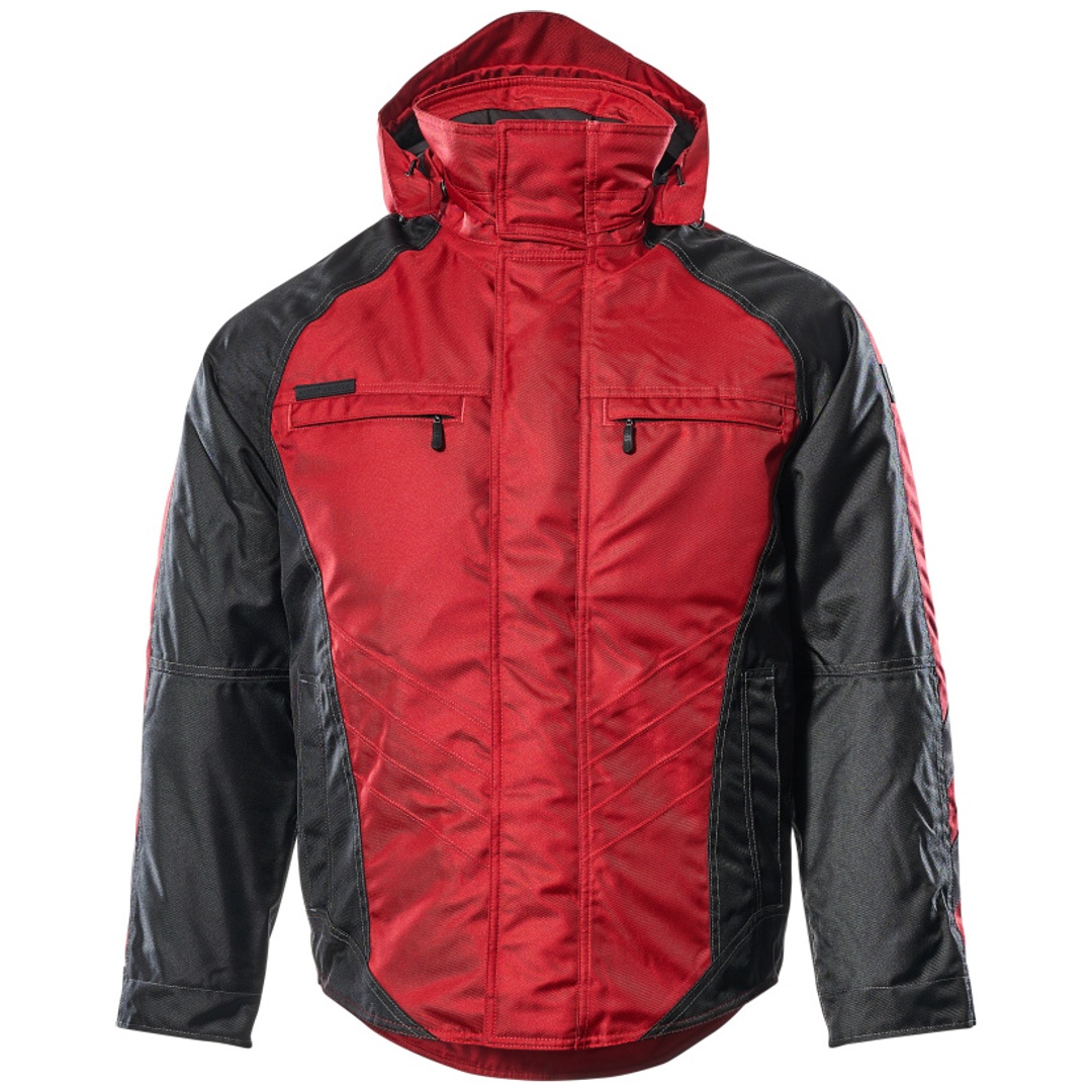 Mascot UNIQUE Winterjacke Frankfurt zweifarbig Gr. 2XL rot/schwarz