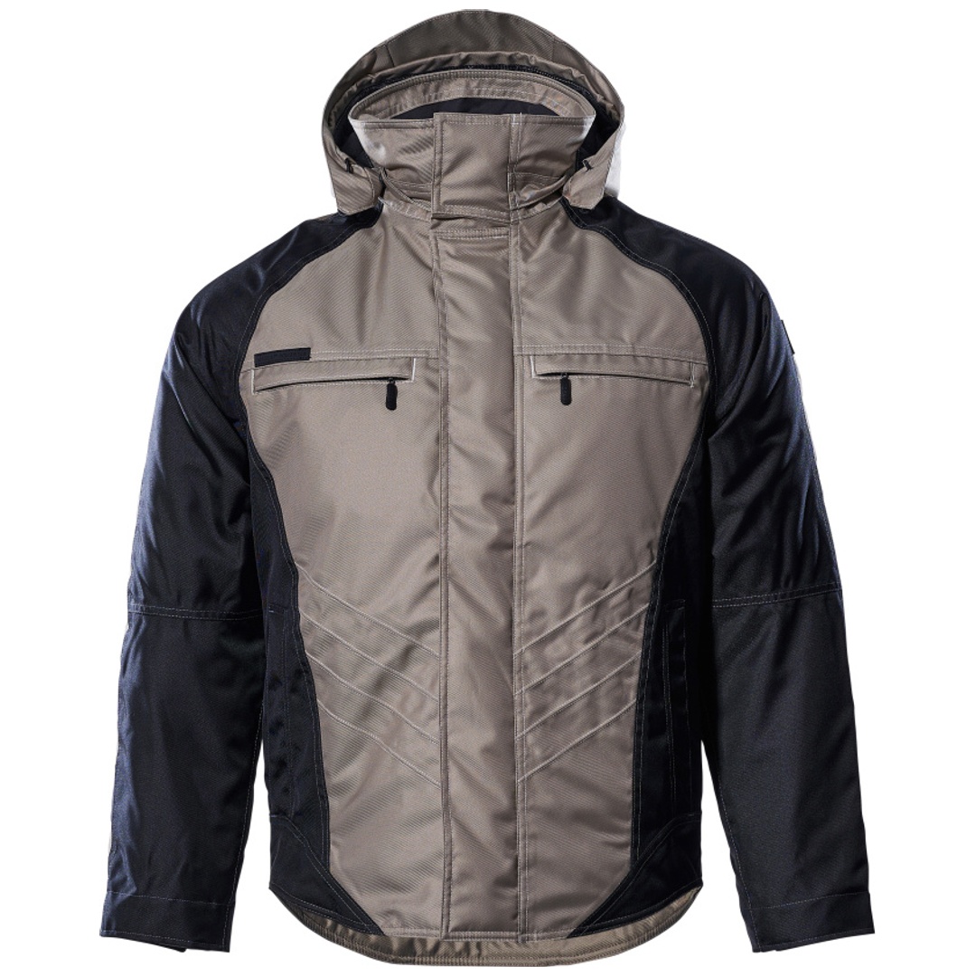 Mascot UNIQUE Winterjacke Frankfurt zweifarbig Gr. S hellkhaki/schwarz