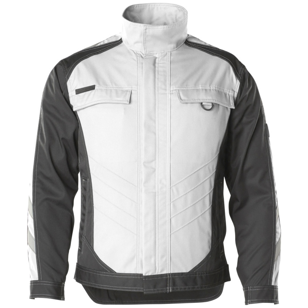 Mascot UNIQUE Arbeitsjacke Fulda 12209 Gr. L weiss/dunkelanthrazit