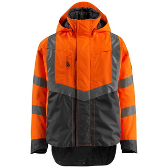 Mascot SAFE SUPREME Warnschutz Hard Shell Jacke Harlow 15501-231 Gr. 2XL hi-vis orange/dunkelanthrazit