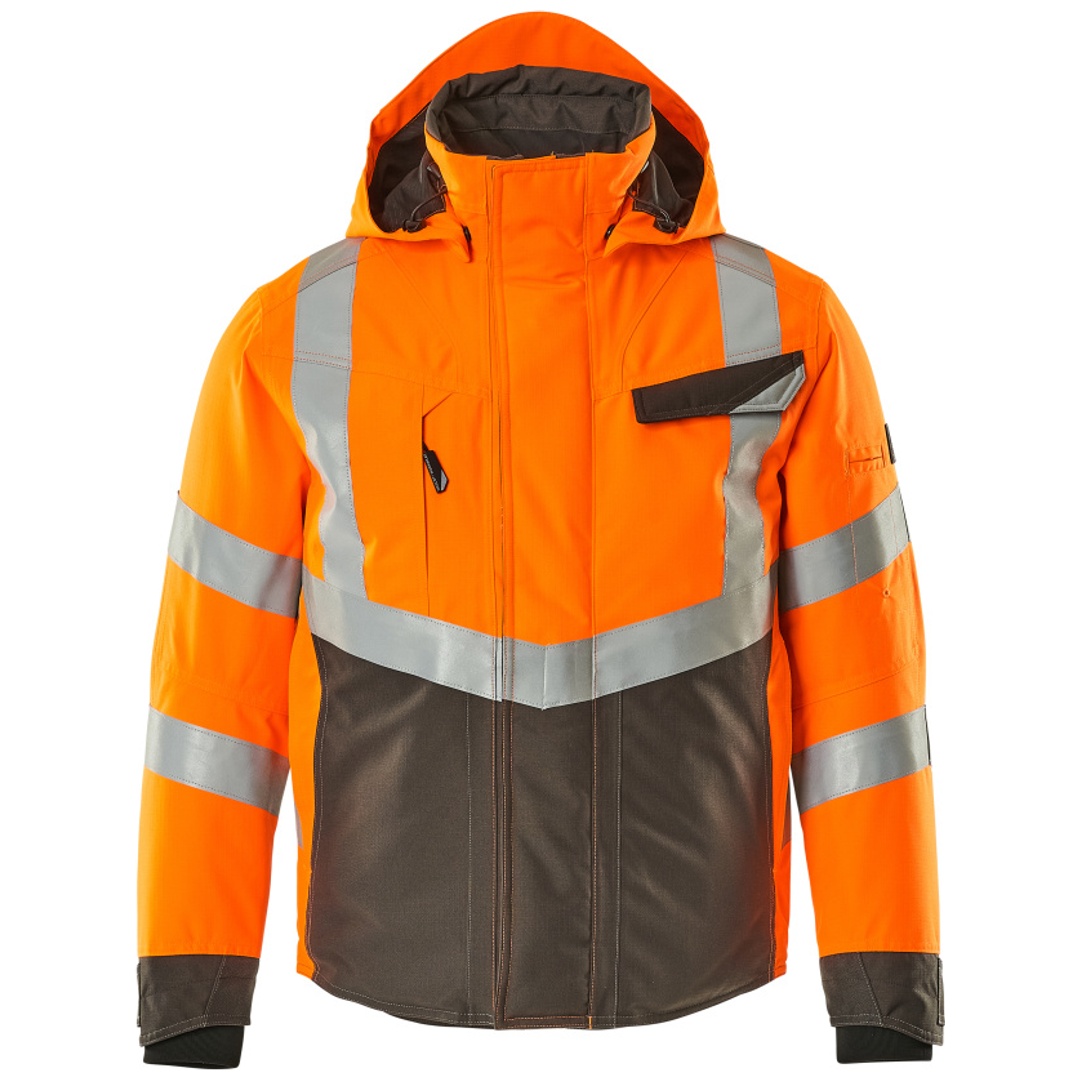 Mascot SAFE SUPREME Warnwinterjacke wasserdicht Klasse 3 Hastings 15535 Gr. 2XL hi-vis orange/dunkelanthrazit