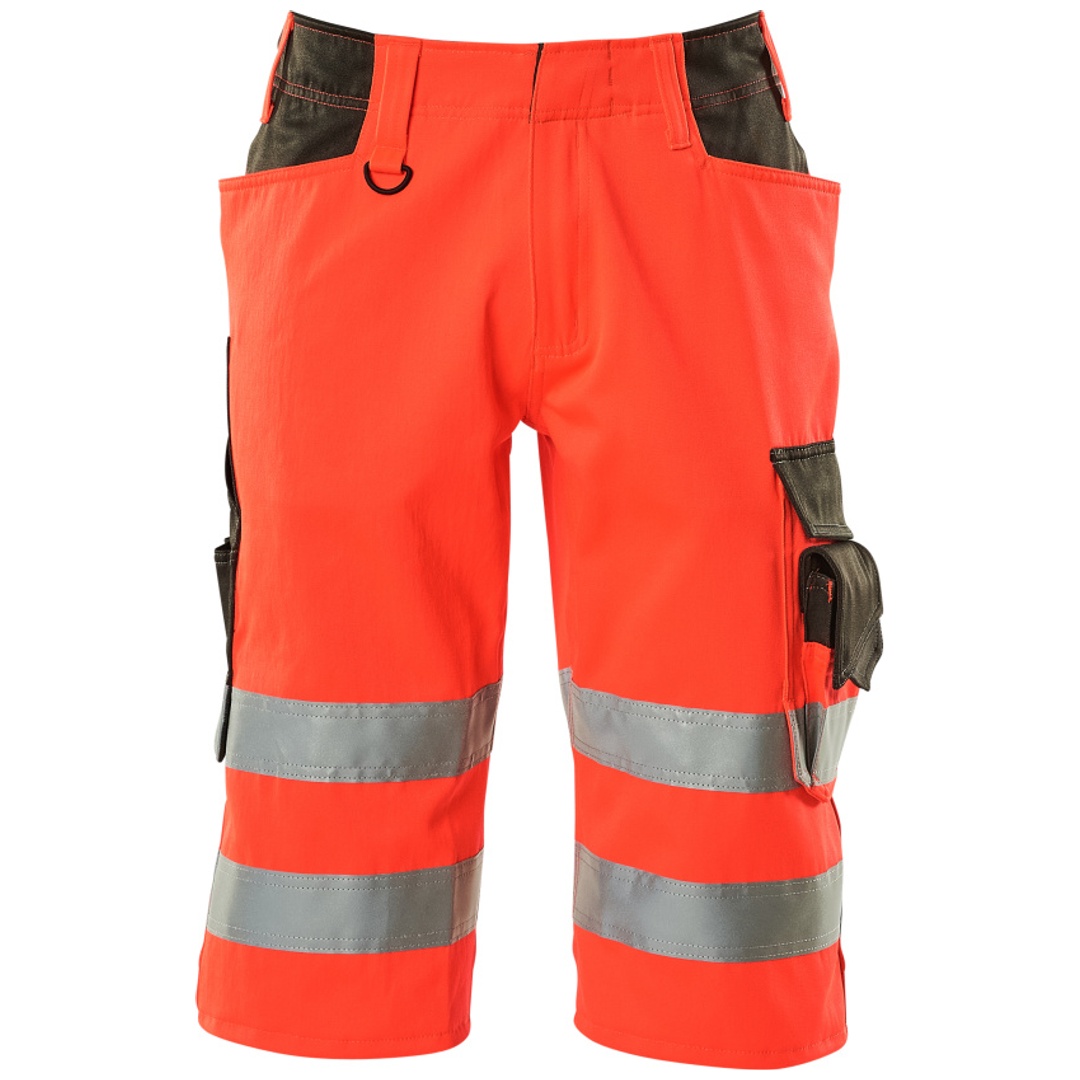 Mascot Warnschutz-Shorts Luton 15549-860 Gr. C66 hi-vis rot/dunkelanthrazit