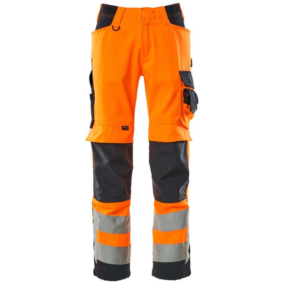MASCOT Warnschutzhose Kendal SAFE SUPREME 15579-860-14010 54 hi-vis orange/schwarzblau