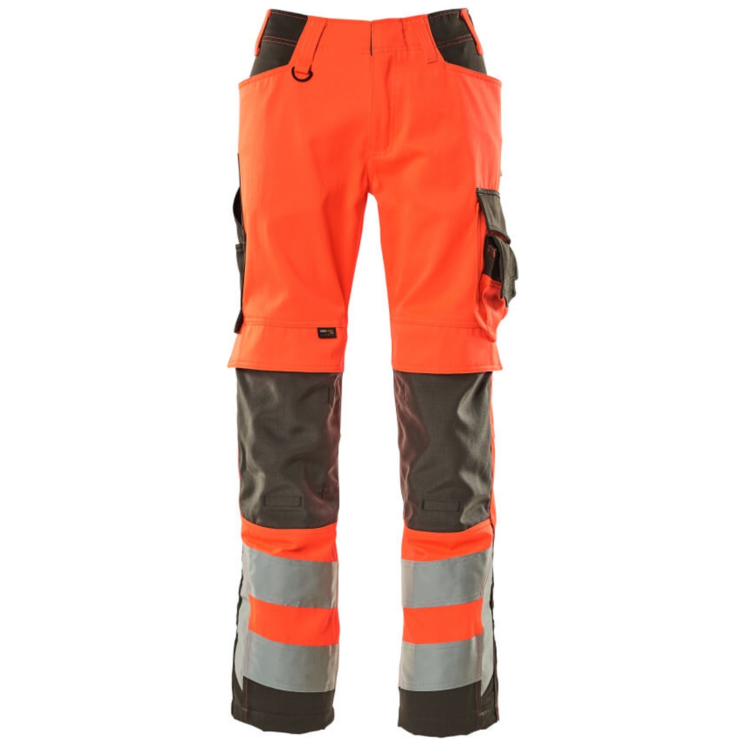 MASCOT Warnschutzhose Kendal SAFE SUPREME 15579-860-22218 112 hi-vis rot/dunkelanthrazit