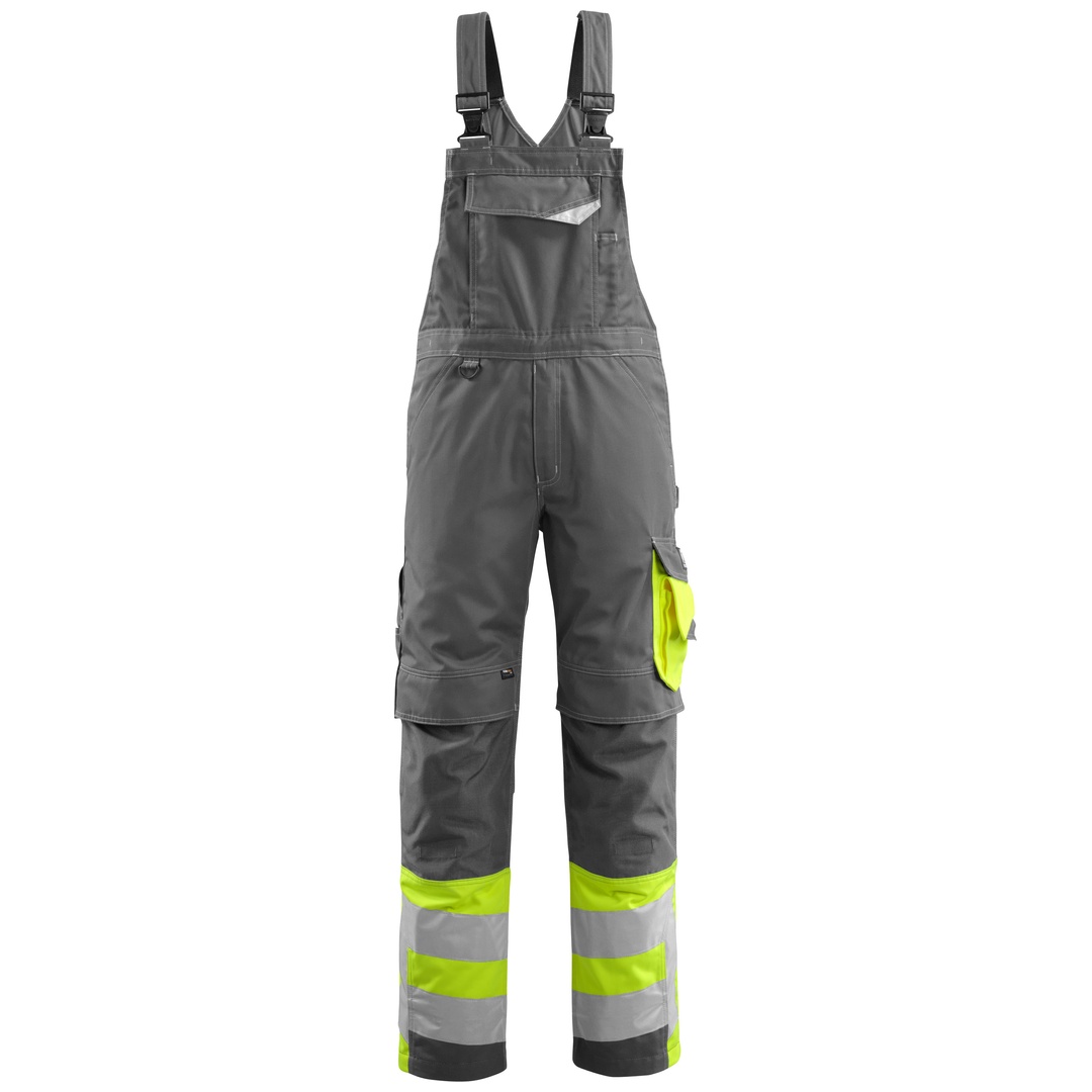 Mascot-15669-860 Sunderland Latzhose Safe Supreme Gr. 82C52 dunkelanthrazit/hi-vis gelb
