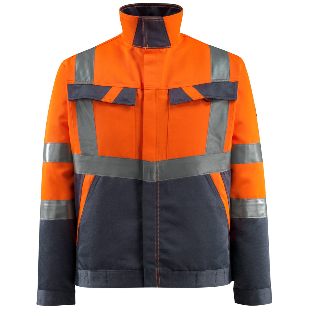 Mascot Arbeitsbundjacke Forster 15909-948 Gr. M hi-vis orange/schwarzblau
