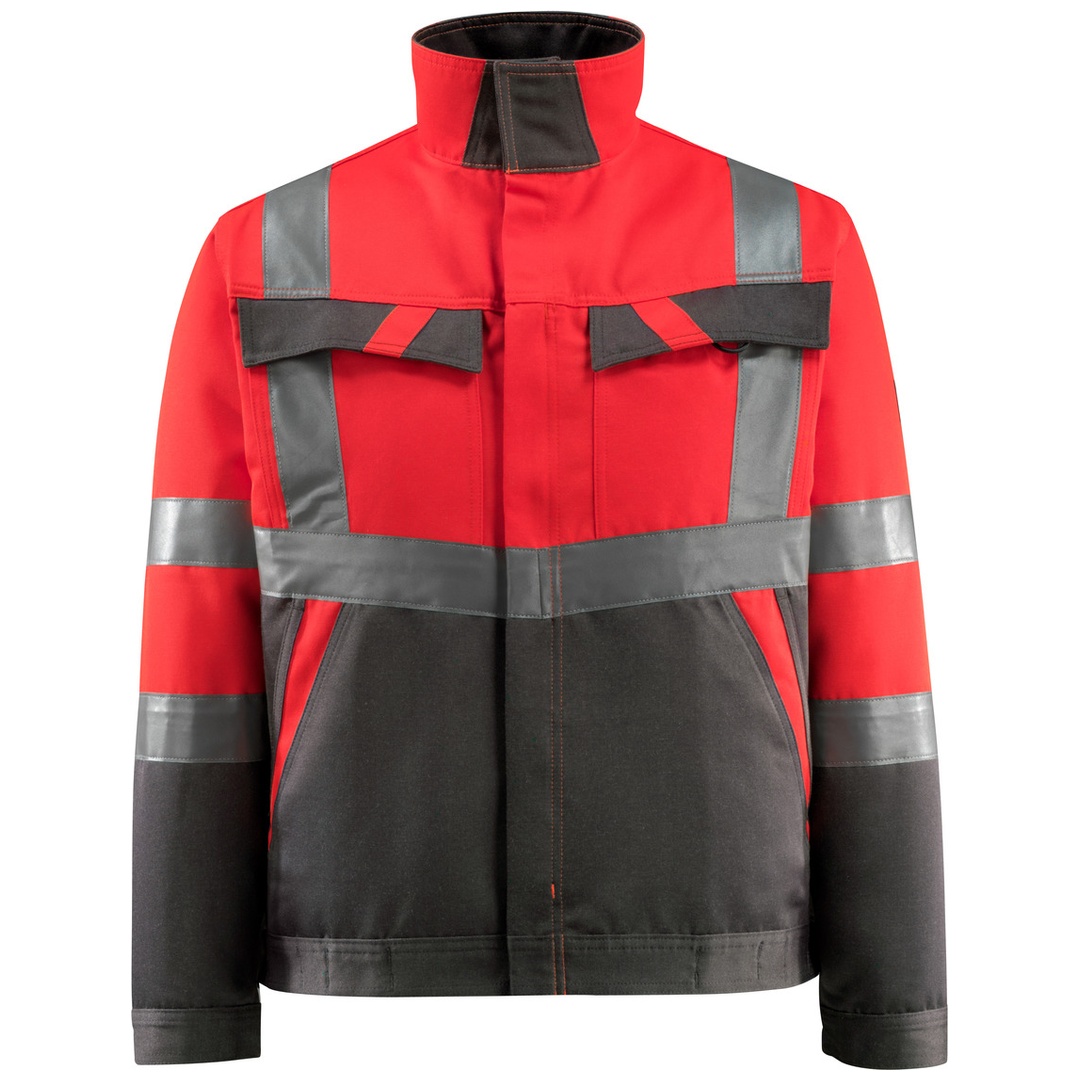 Mascot Arbeitsbundjacke Forster 15909-948 Gr. 4XL hi-vis rot/dunkelanthrazit