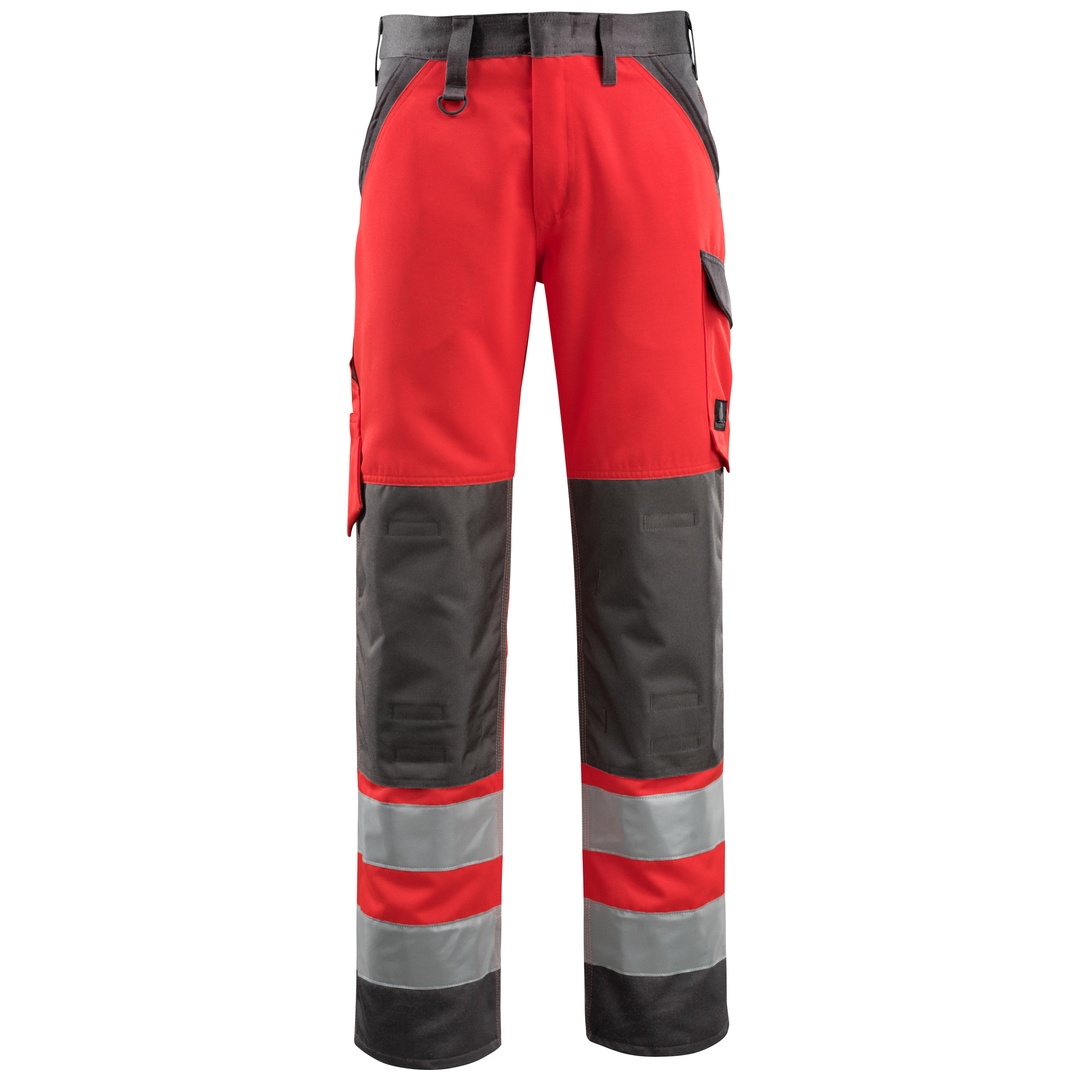 MASCOT Warnschutzhose Maitland SAFE LIGHT 15979-948-22218 Gr. 116 hi-vis rot/dunkelanthrazit
