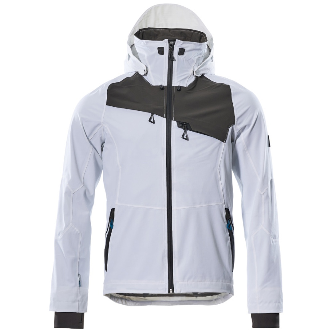 Mascot Regenjacke ADVANCED wasserdicht Gr. 3XL weiss/dunkelanthrazit