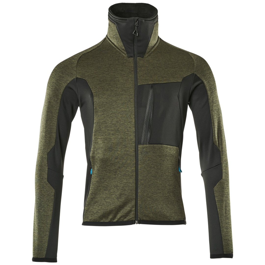 Mascot ADVANCED Fleecejacke Gr. 3XL mossgrün/schwarz