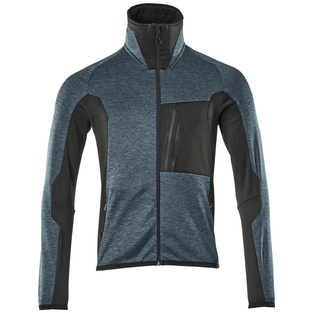Mascot ADVANCED Fleecejacke Gr. S dunkelpetroleum/schwarz
