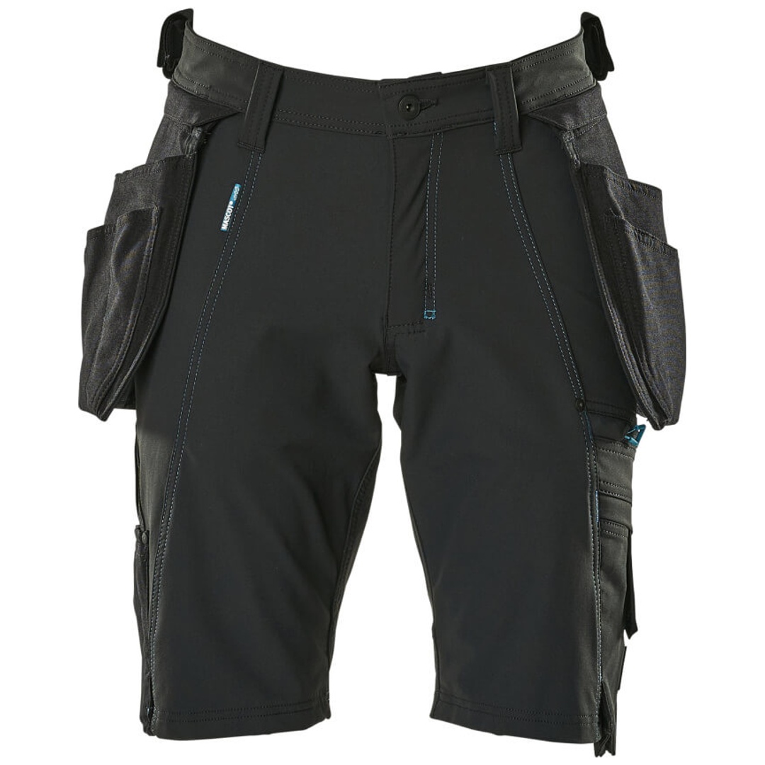 Mascot Advanced Shorts mit abnehmbaren Hängetaschen Gr. 44 schwarz