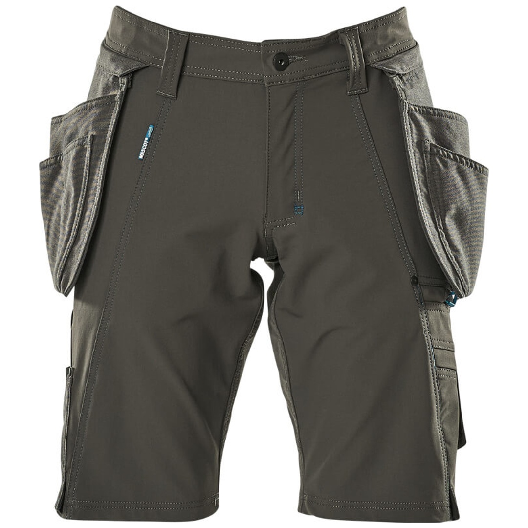 Mascot Advanced Shorts mit abnehmbaren Hängetaschen Gr. 50 dunkelanthrazit