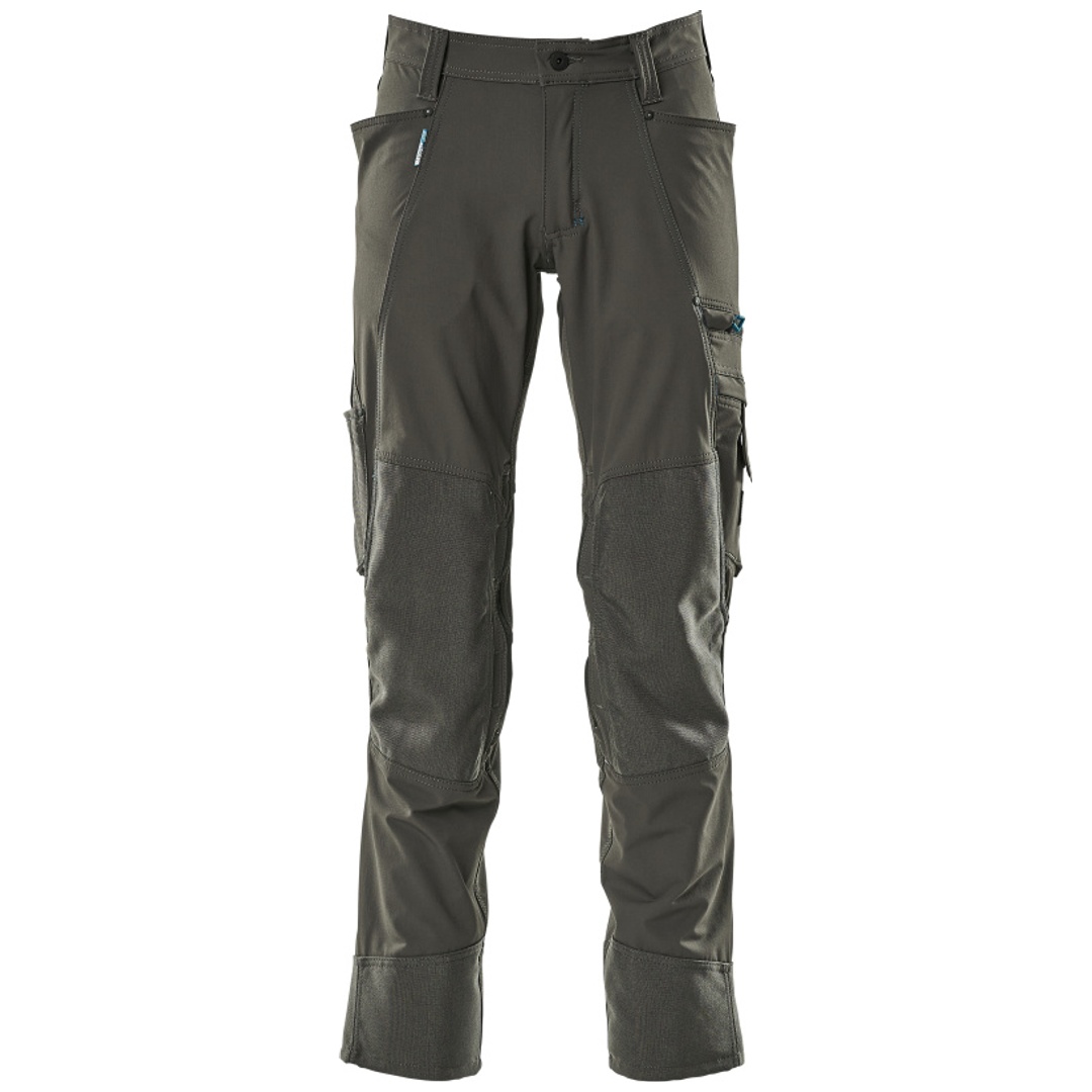 Mascot Bundhose ADVANCED wasserabweisend mit Knietaschen 17179, Gr. 25 dunkelanthrazit