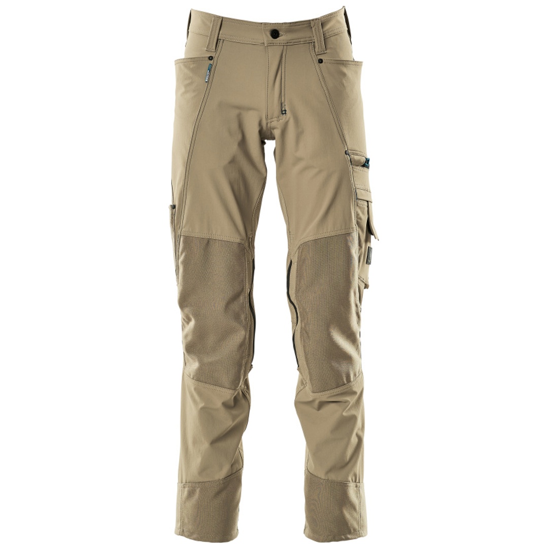 Mascot Bundhose ADVANCED wasserabweisend mit Knietaschen 17179, Gr. 68 hellkhaki