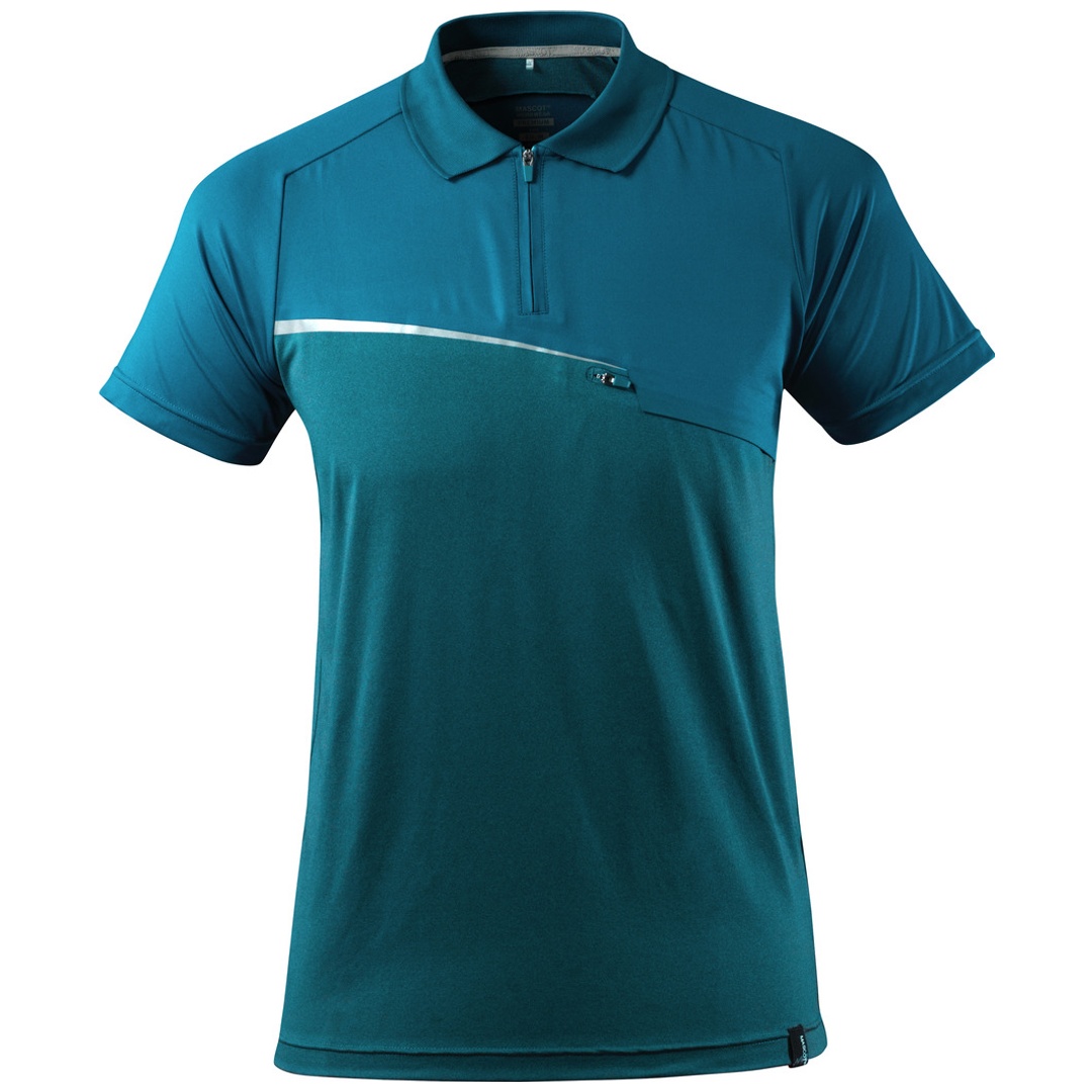 Mascot ADVANCED Poloshirt feuchtigkeitstransportierend Gr. S dunkelpetroleum