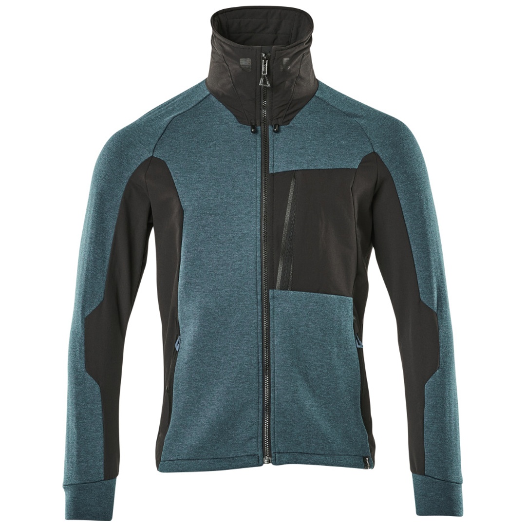 Mascot ADVANCED Sweatjacke Gr. L dunkelpetroleum/schwarz