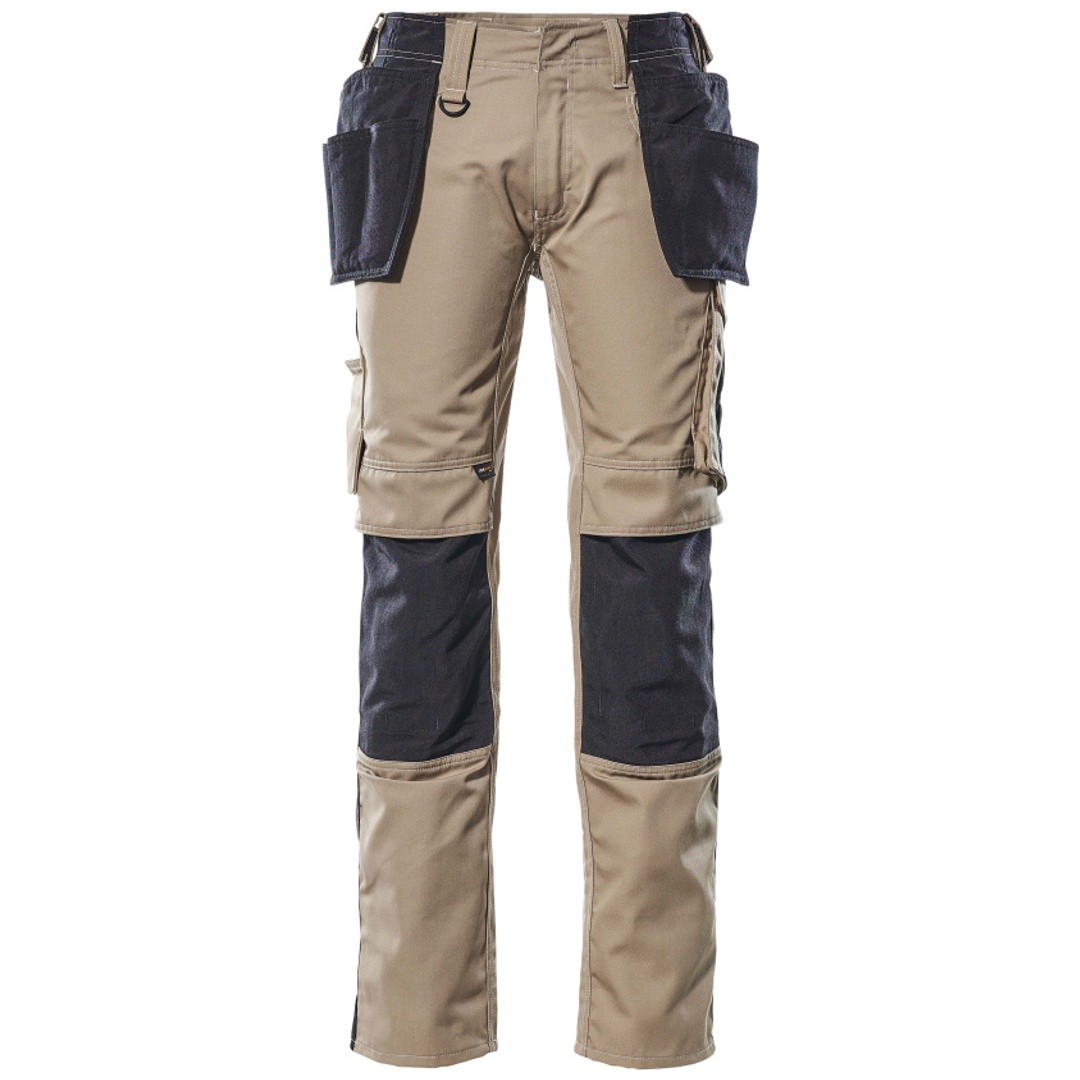 Mascot Hose UNIQUE mit Hängetaschen KASSEL CORDURA 17631 Gr. 90C56 hellkhaki/schwarz