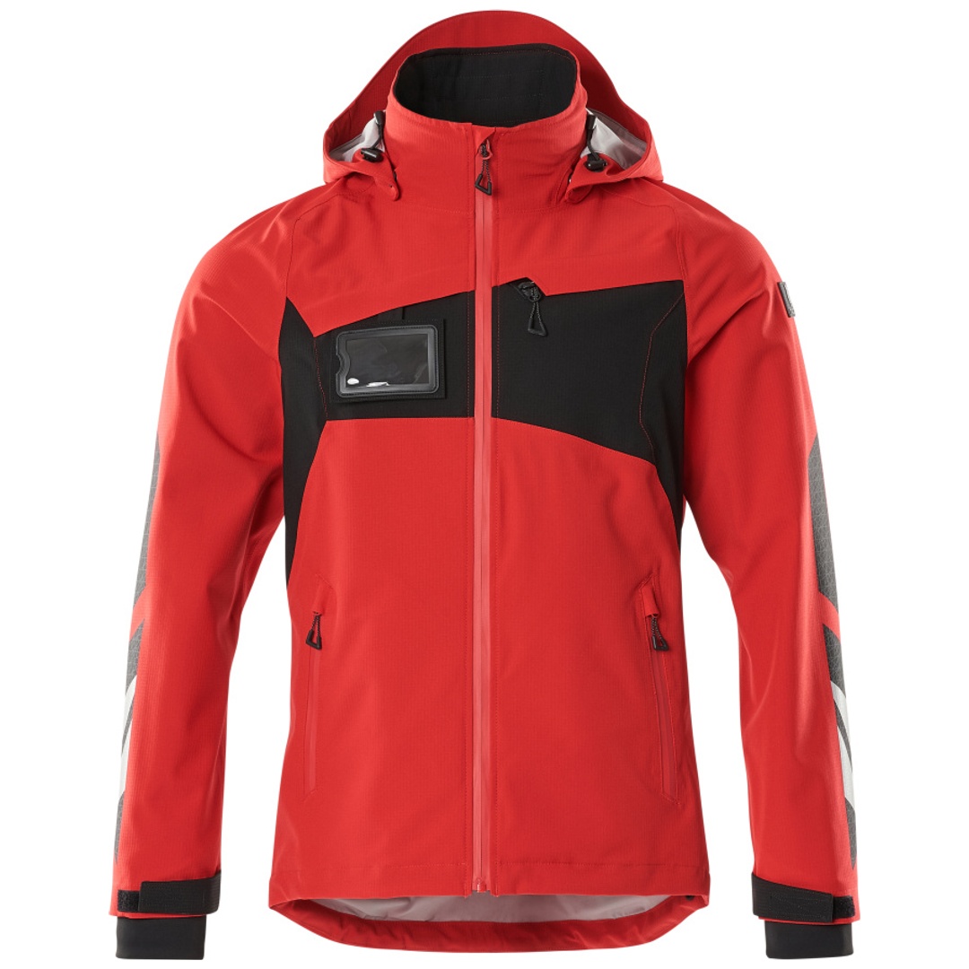 Mascot ACCELERATE Hard Shell Jacke 18001-249- 20209 Gr. XL verkehrsrot/schwarz