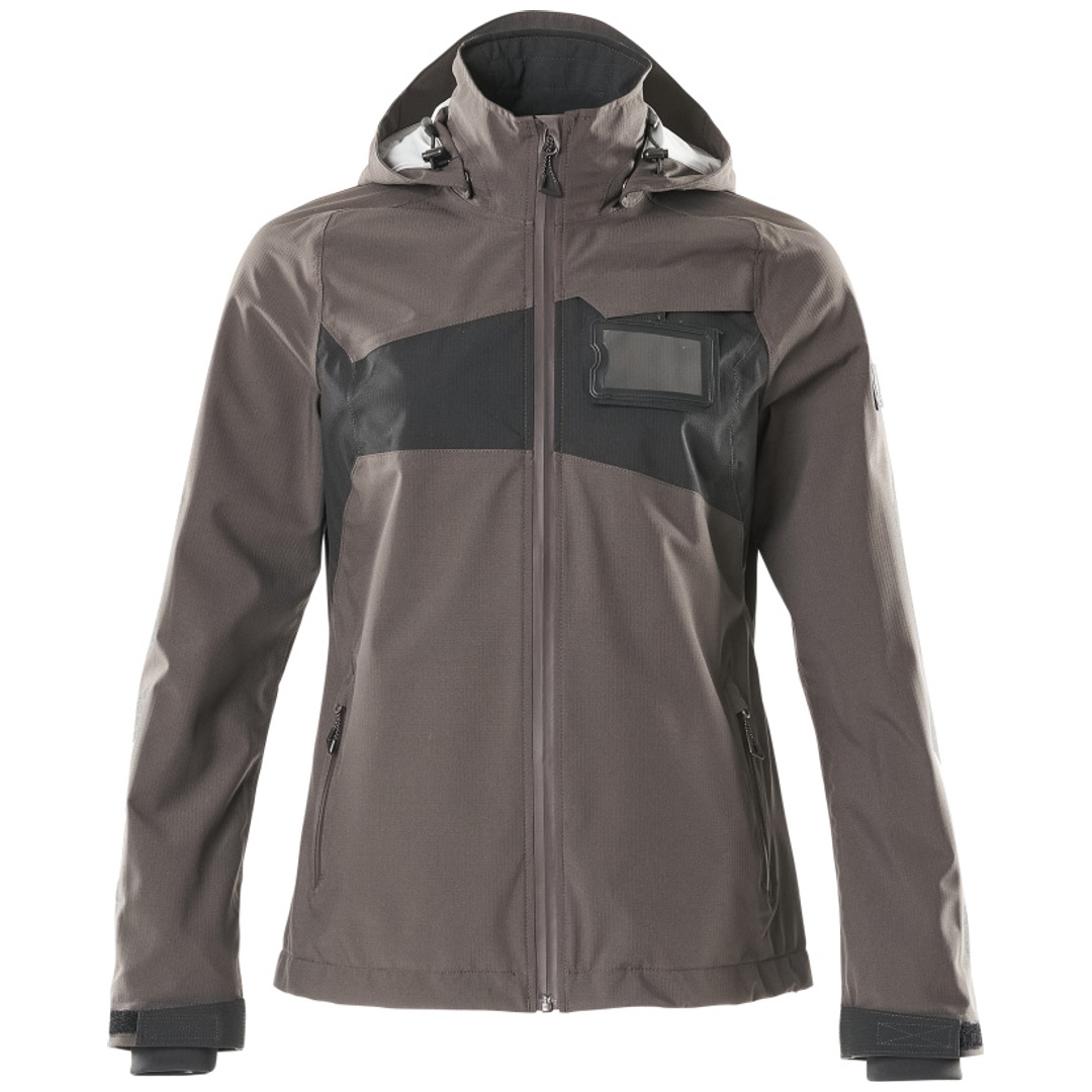Mascot Jacke ACCELERATE Hard Shell mit Climascot Damen 18011 Gr. 5XL dunkelanthrazit/schwarz