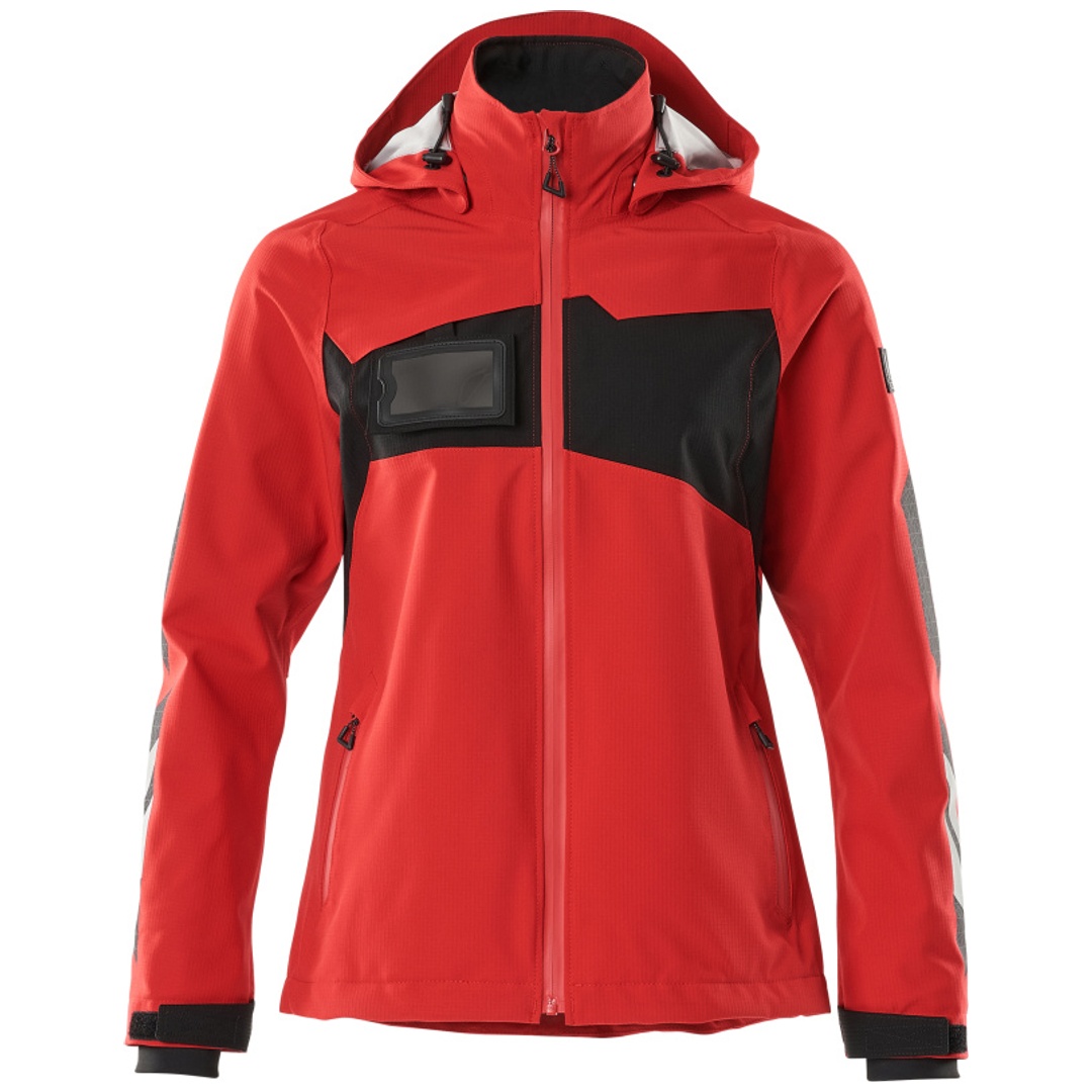 Mascot Jacke ACCELERATE Hard Shell mit Climascot Damen 18011 Gr. M verkehrsrot/schwarz