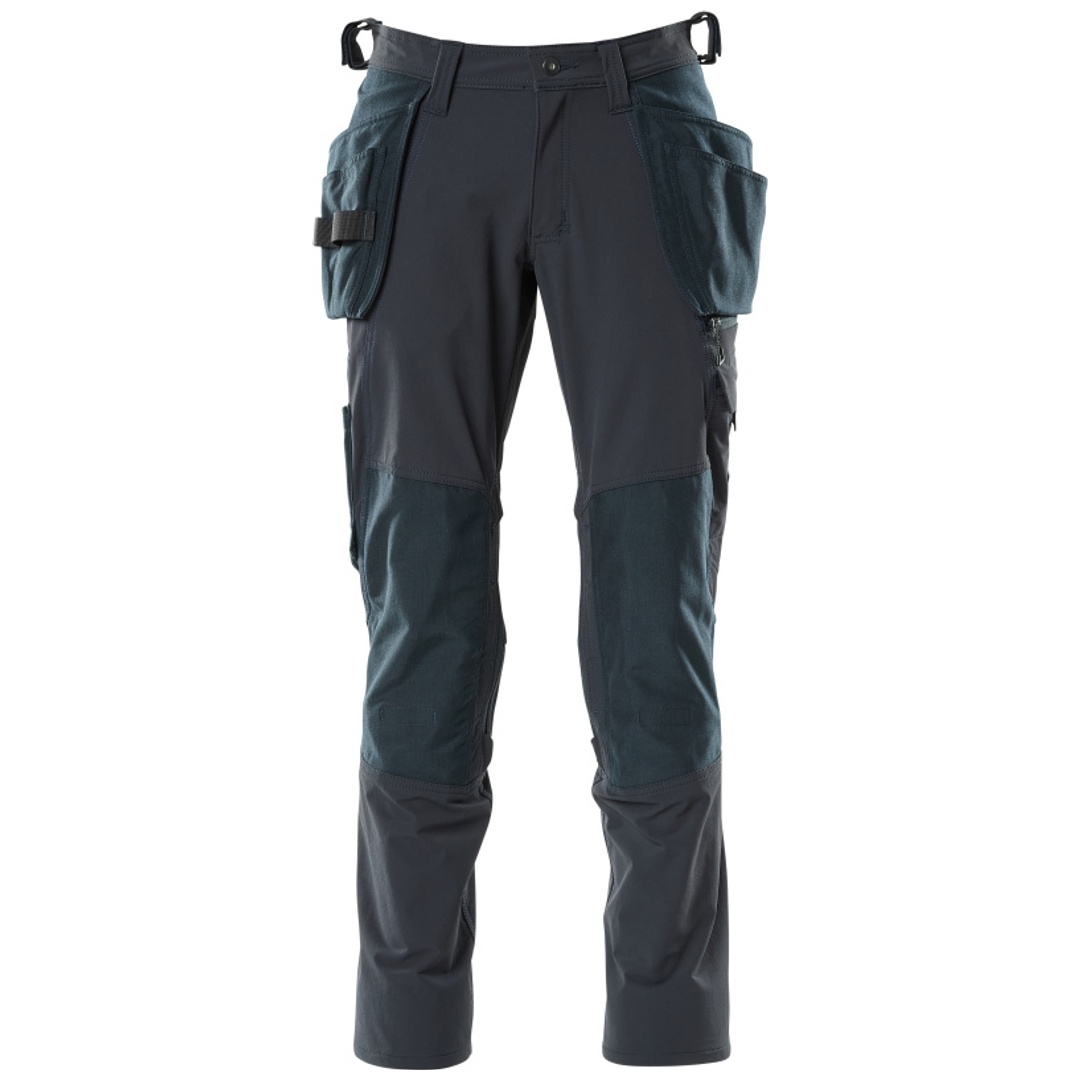 Mascot ACCELERATE Hose mit CORDURA-Knie- und Hängetaschen 18031-311 Gr. 24 schwarzblau