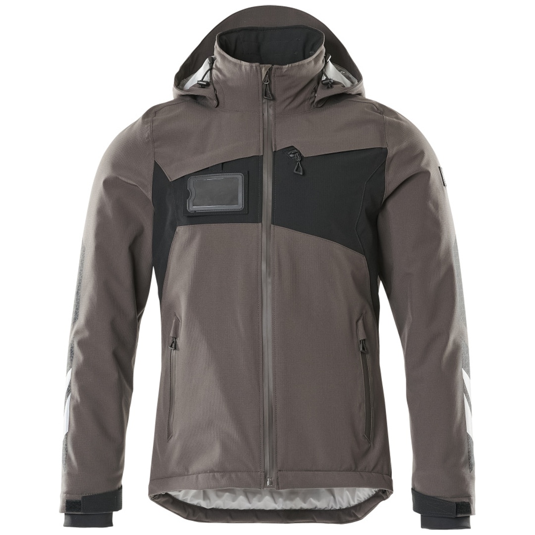 Mascot MASCOT® ACCELERATE Winterjacke mit CLIMASCOT-Futter, winddicht und wasserabweisend Gr. S dunkelanthrazit/schwarz