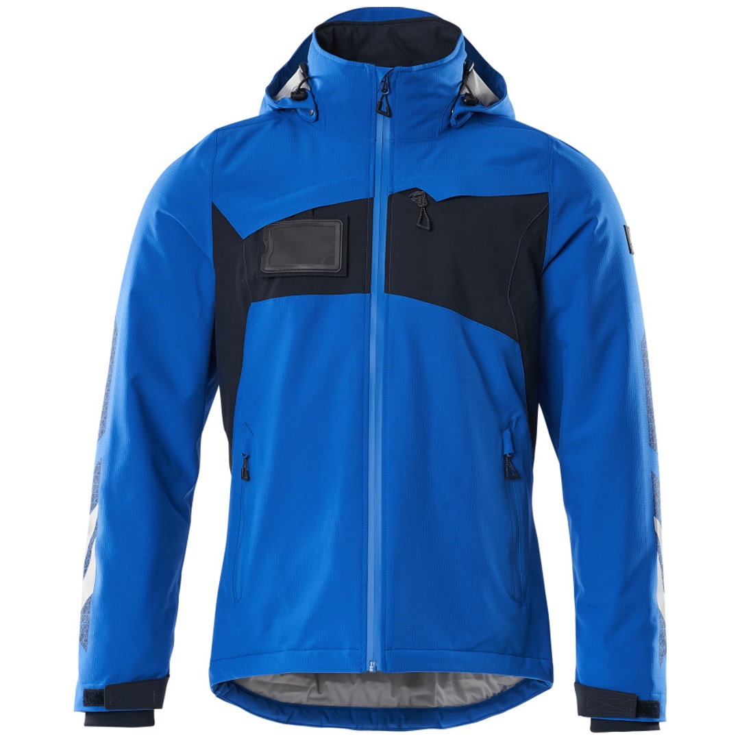 Mascot MASCOT® ACCELERATE Winterjacke mit CLIMASCOT-Futter, winddicht und wasserabweisend Gr. XL azurblau/schwarzblau