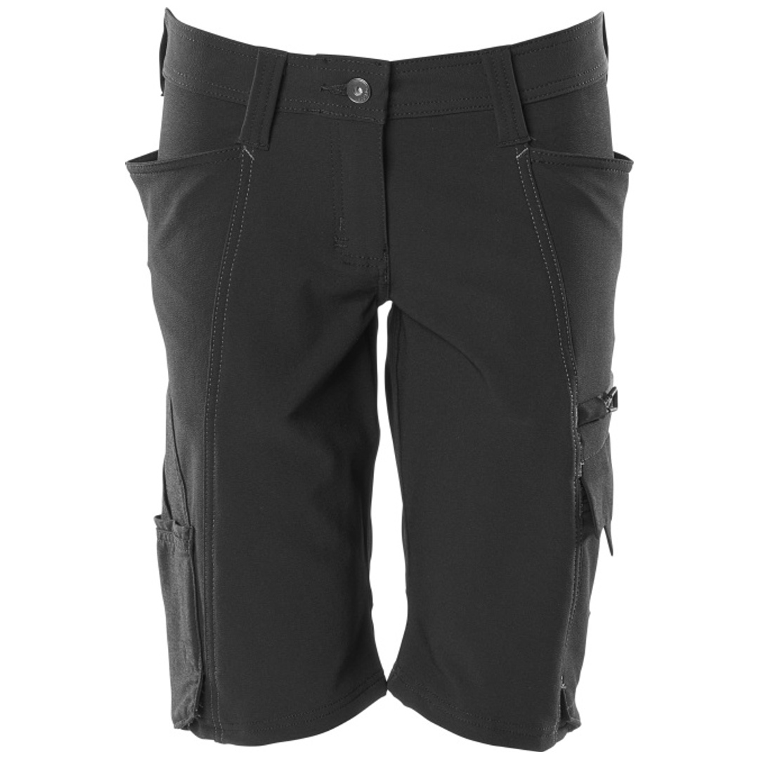Mascot MASCOT® ACCELERATE Handwerkershorts Shorts, Damenpassform, Pearl, Stretch Gr. 40 schwarz