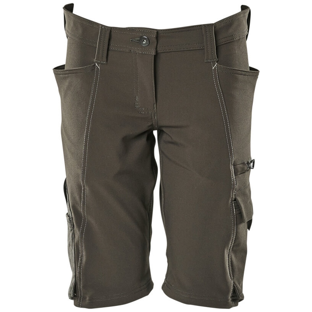 Mascot MASCOT® ACCELERATE Handwerkershorts Shorts, Damenpassform, Pearl, Stretch Gr. 46 dunkelanthrazit