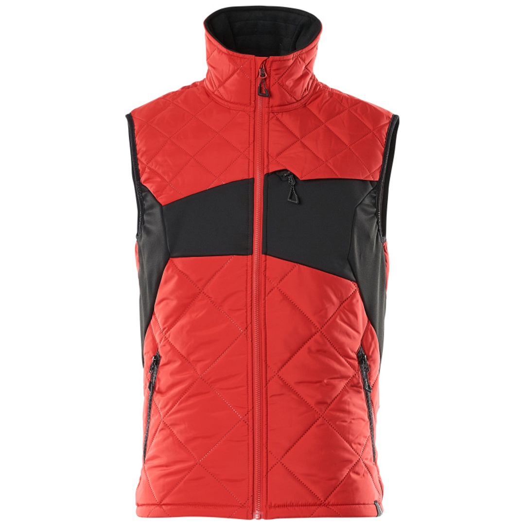 Mascot MASCOT® ACCELERATE leichte Winterweste mit Climascot Gr. L verkehrsrot/schwarz