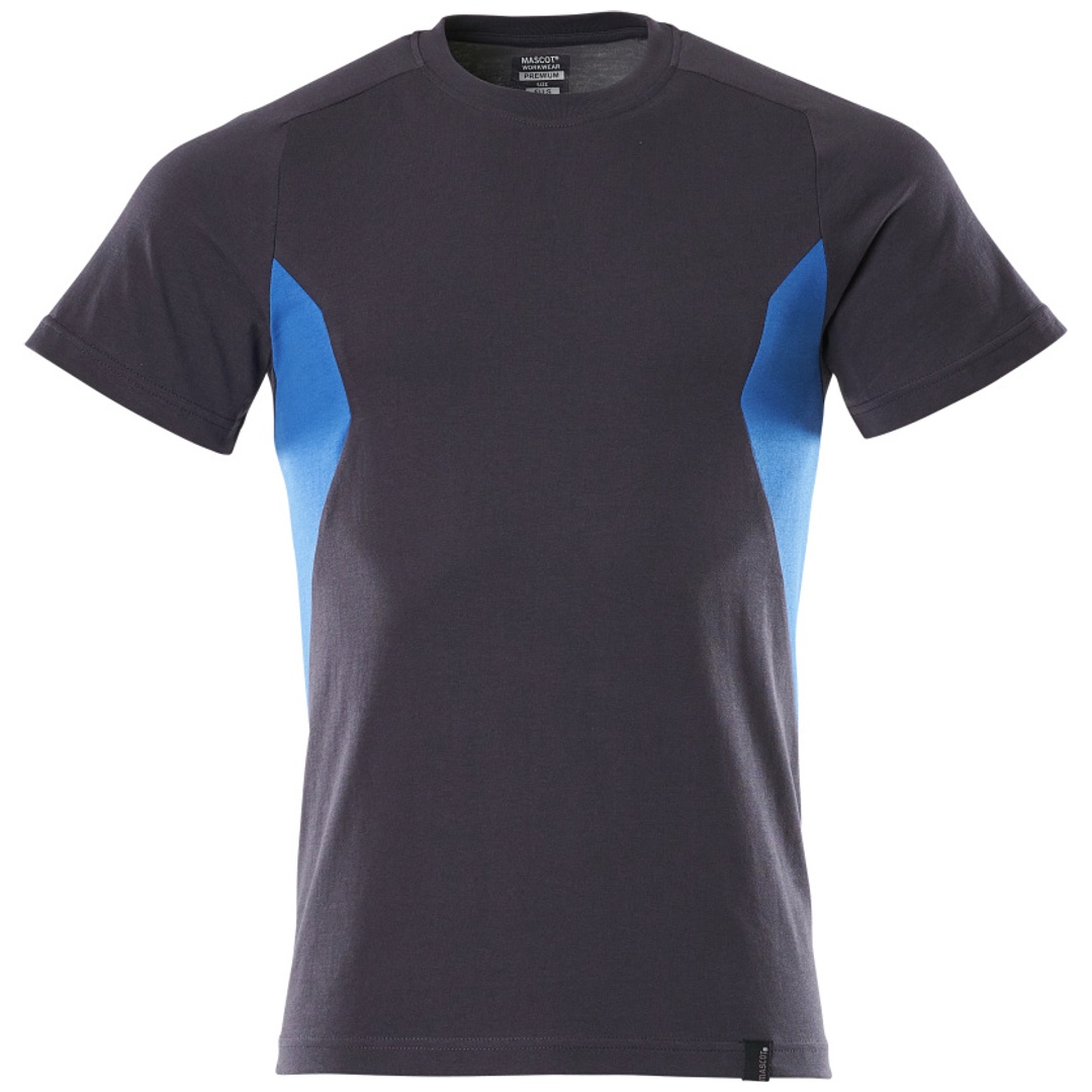 Mascot T-Shirt ACCELERATE 18082 Gr. S schwarzblau/azurblau