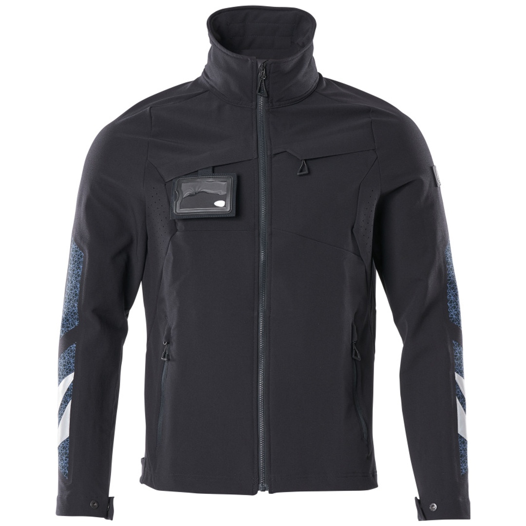 Mascot Arbeitsjacke ACCELERATE mit Vier-Wege-Stretchstoff 18101 Gr. L schwarzblau