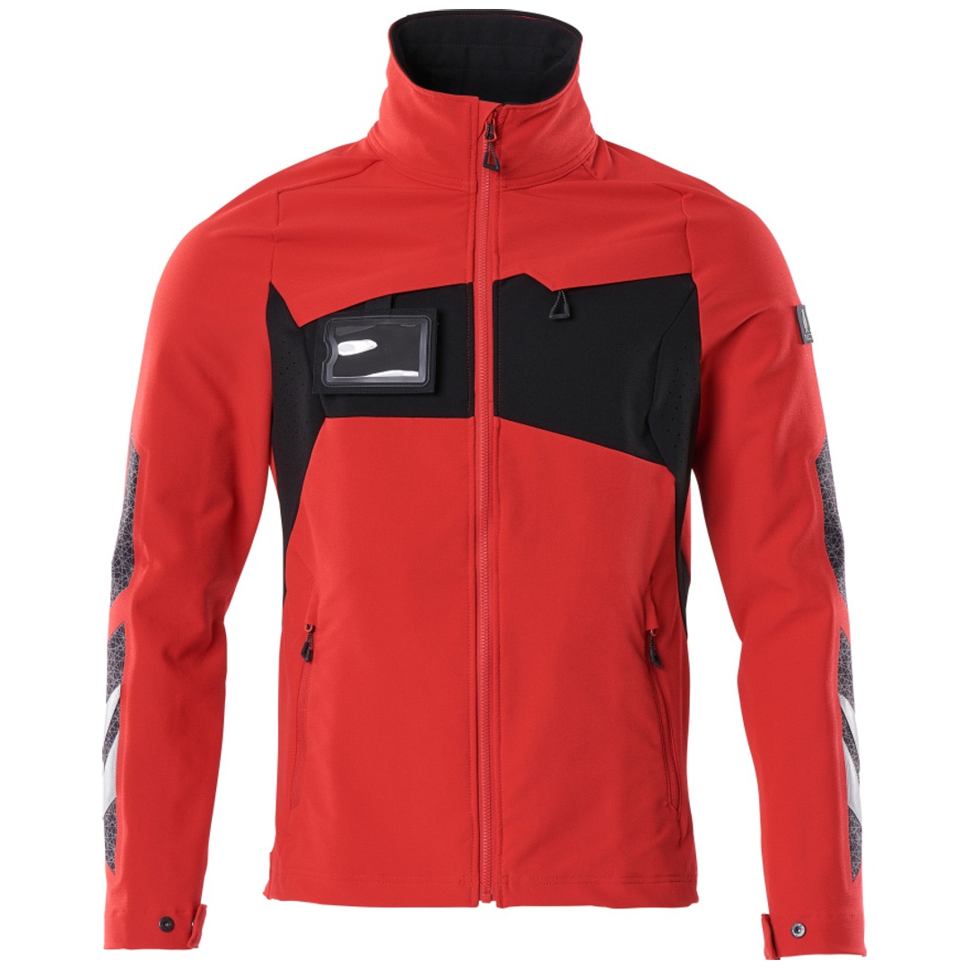 Mascot Arbeitsjacke ACCELERATE mit Vier-Wege-Stretchstoff 18101 Gr. L verkehrsrot/schwarz