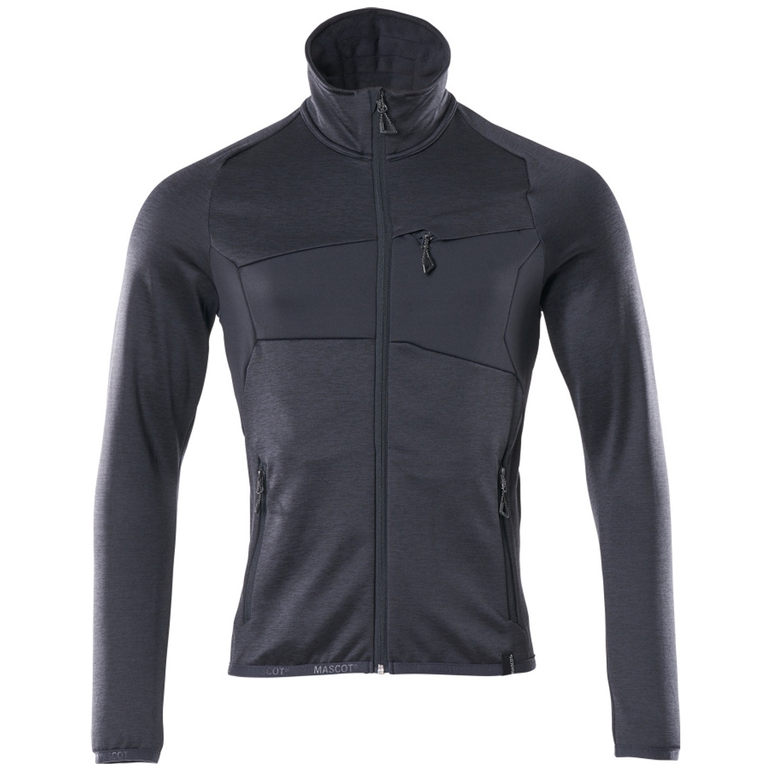 Mascot MASCOT® ACCELERATE Fleecepullover 18103 mit Reißverschluss Herren Gr. 2XL schwarzblau