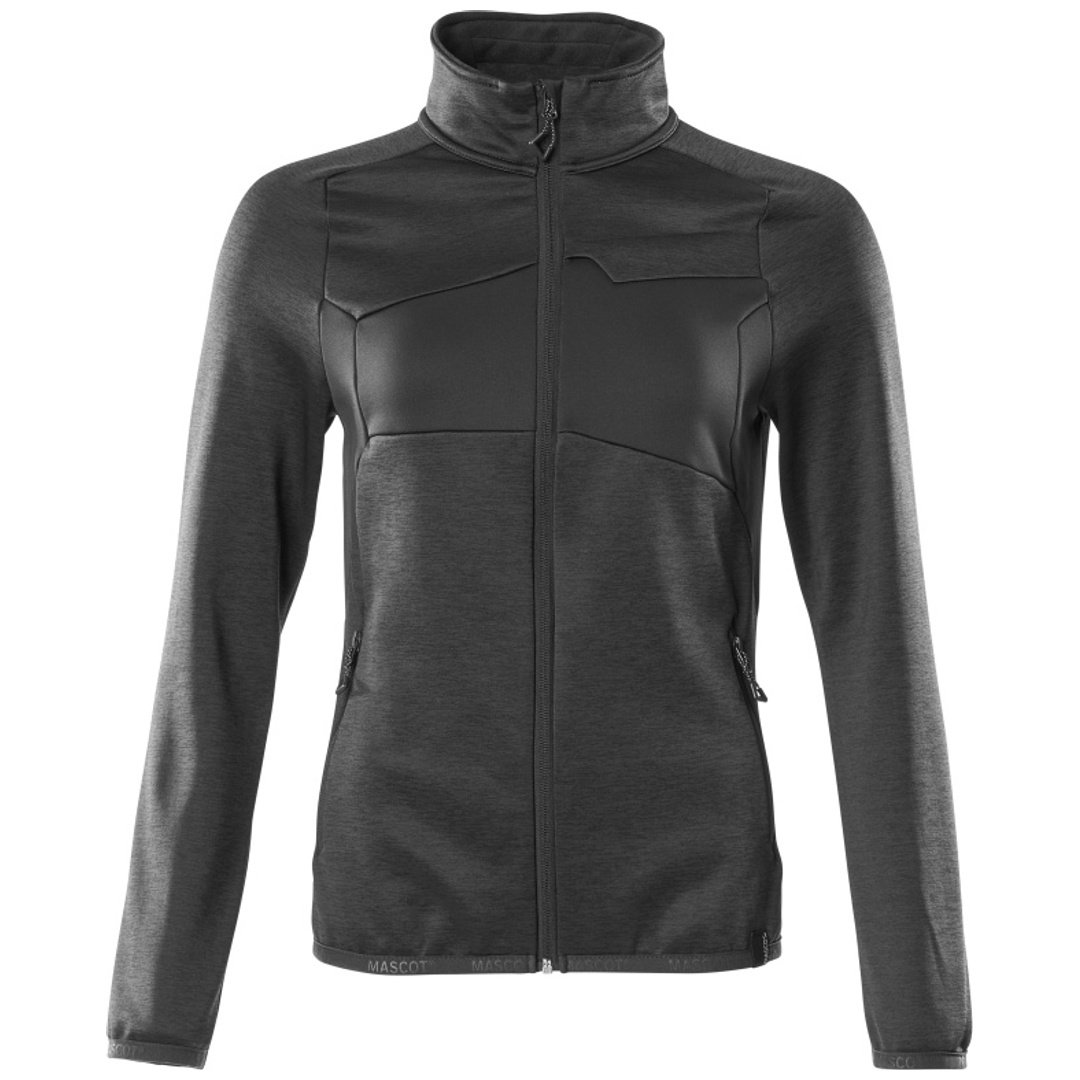 Mascot Fleecepullover mit Reißverschluss 18153, Damen Gr. XS, schwarz