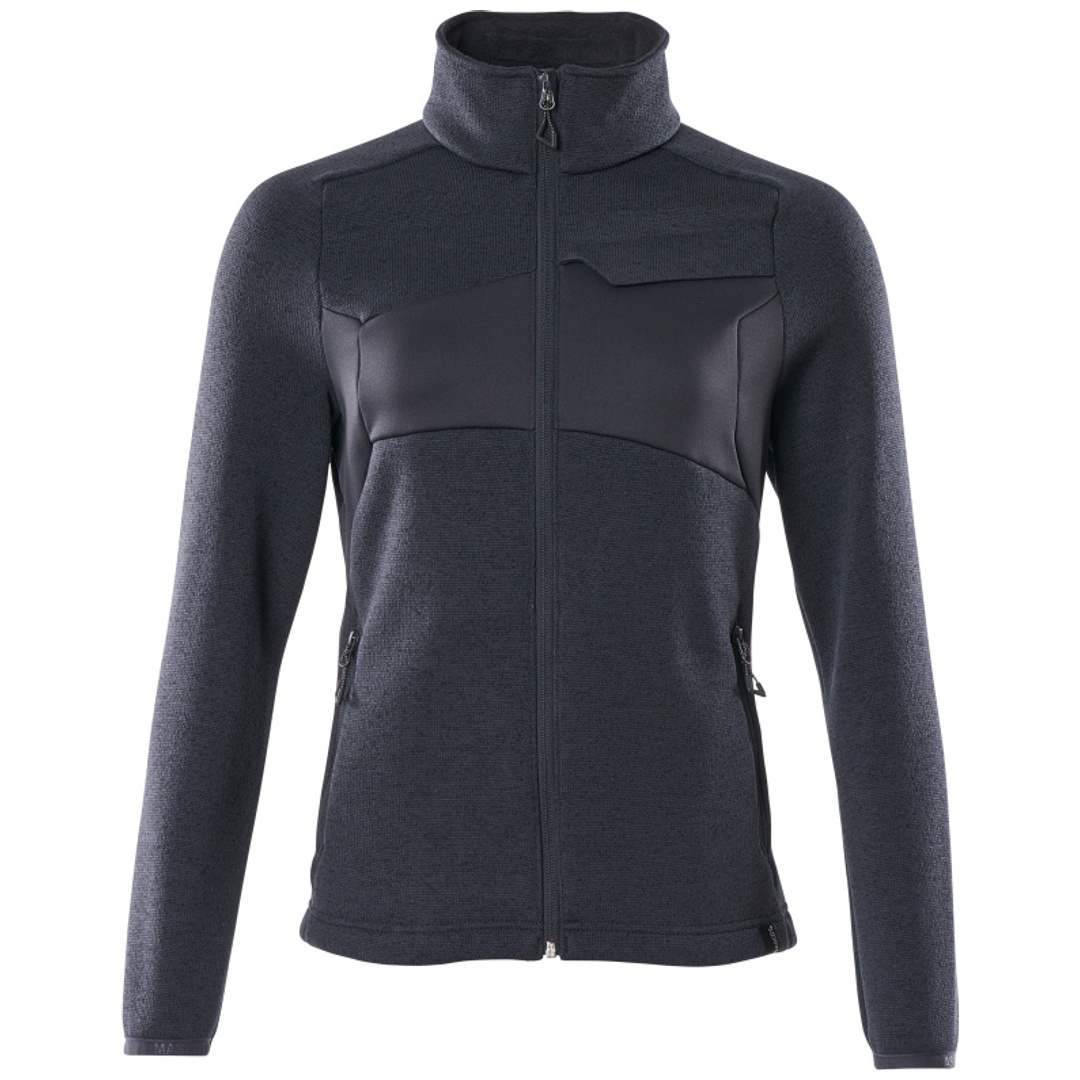 Mascot ACCELERATE Strickpullover mit Reißverschluss, Damenpassform 18155 Gr. M schwarzblau